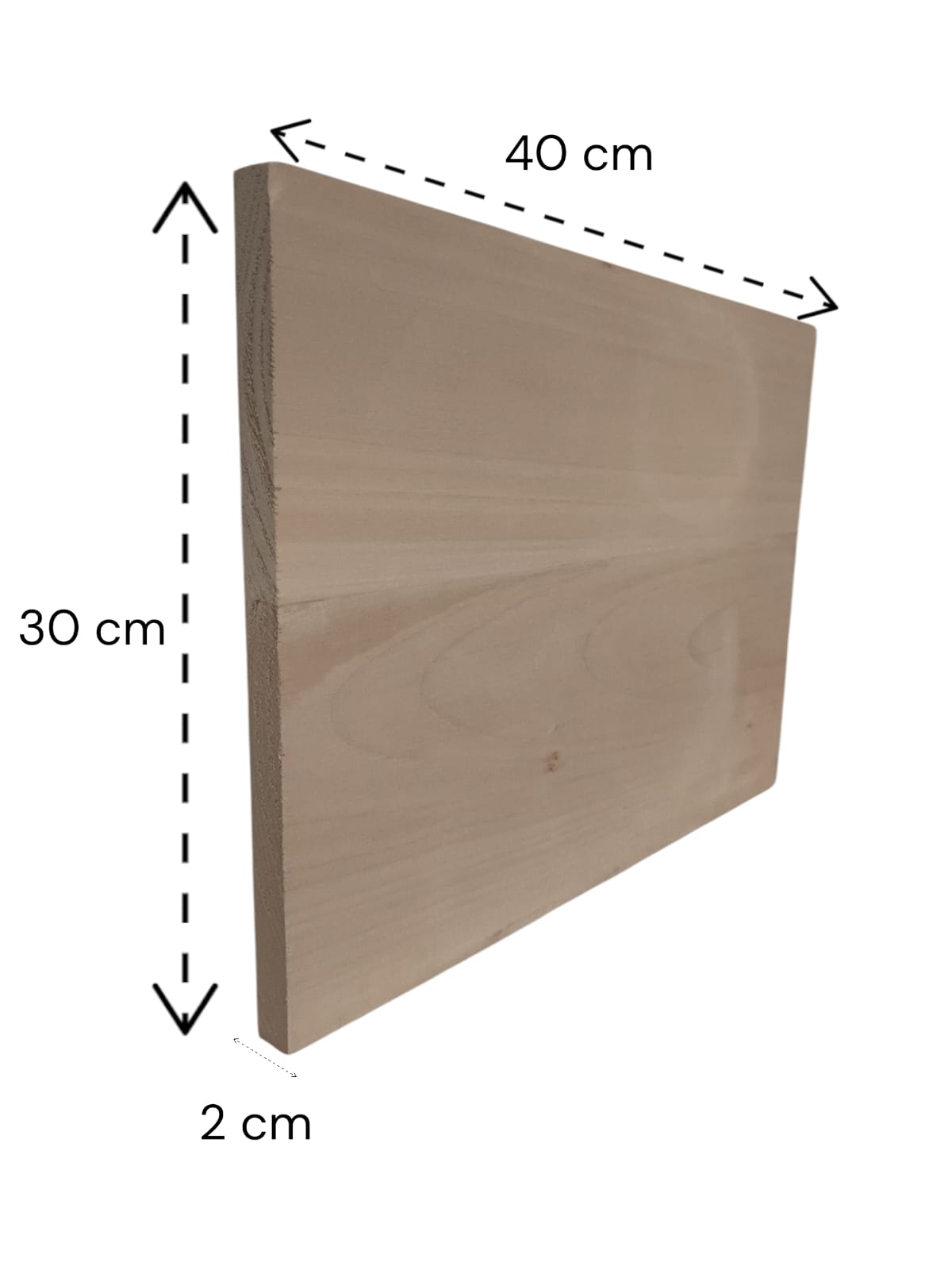 Woody.st 1 Adet XL Ihlamur Ahşap Oyma Blok – 40x30x2 cm Oyma ve El Sanatları İçin