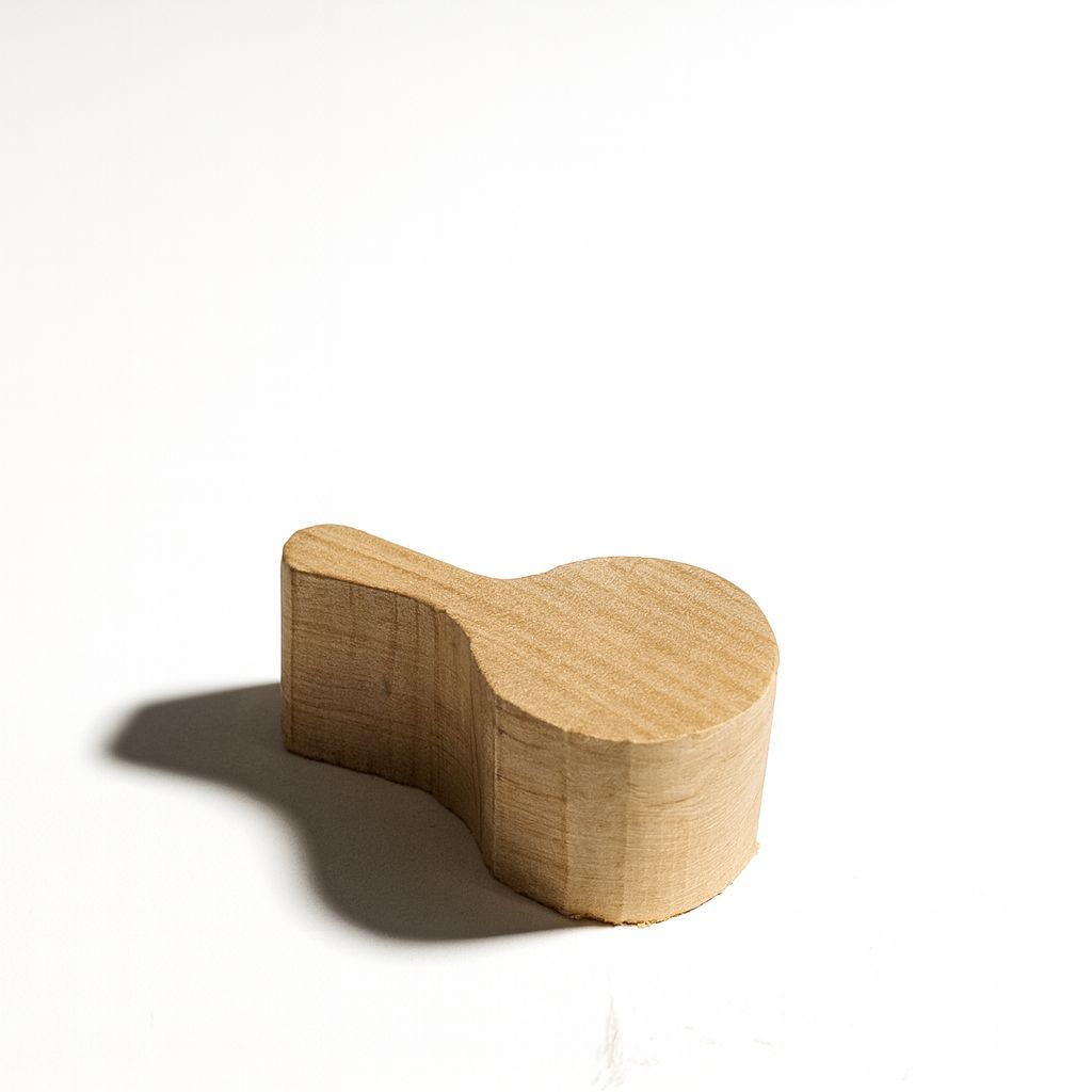 Woody.st Ihlamur Ahşap Kuksa – Yarı Hazır Oyma Blok 15×8,5×7 cm | El Oymacılığı & Hobi
