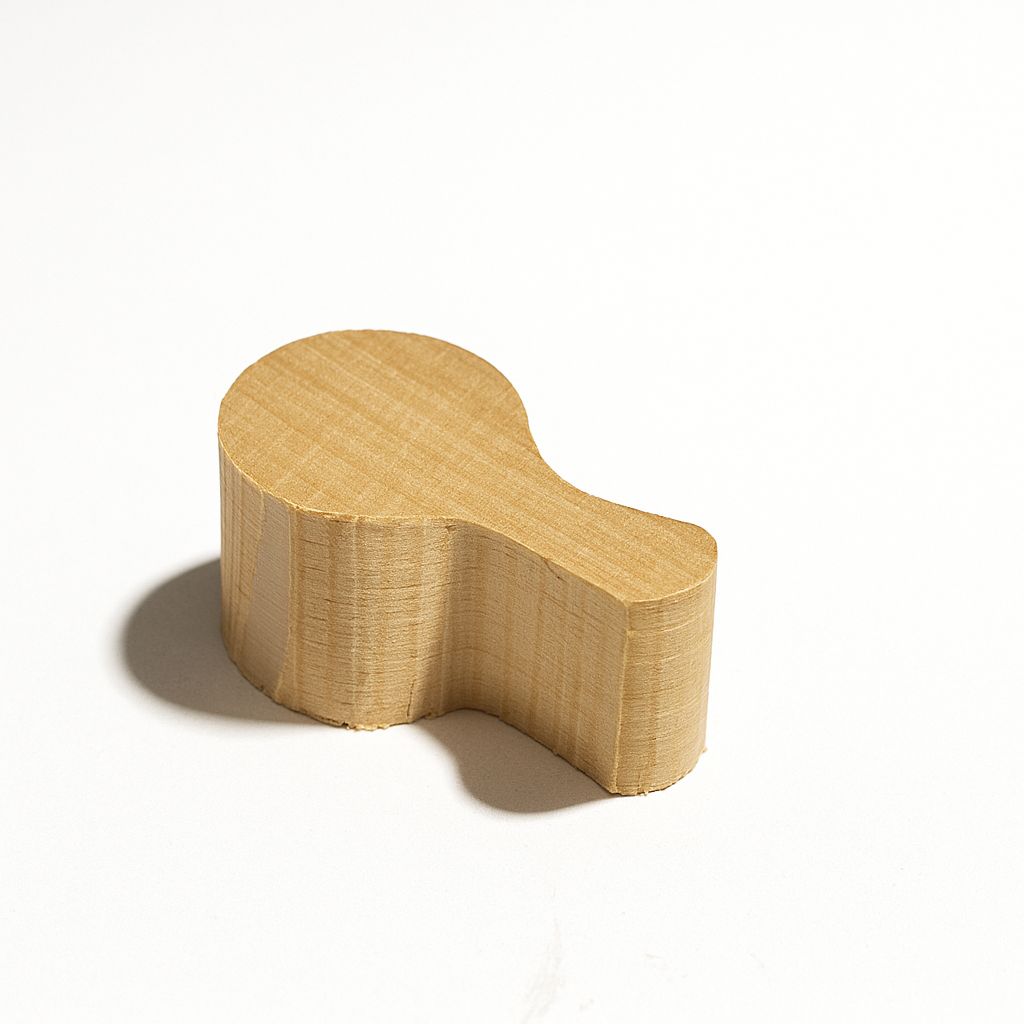Woody.st Ihlamur Ahşap Kuksa – Yarı Hazır Oyma Blok 15×8,5×7 cm | El Oymacılığı & Hobi