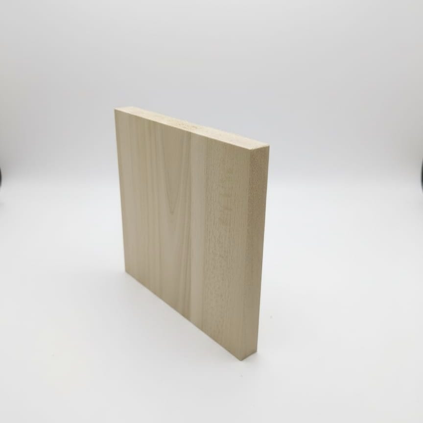 Woody.st Ihlamur Ahşap Oyma Blok 20x20x2 cm - Oyma ve El Sanatları İçin