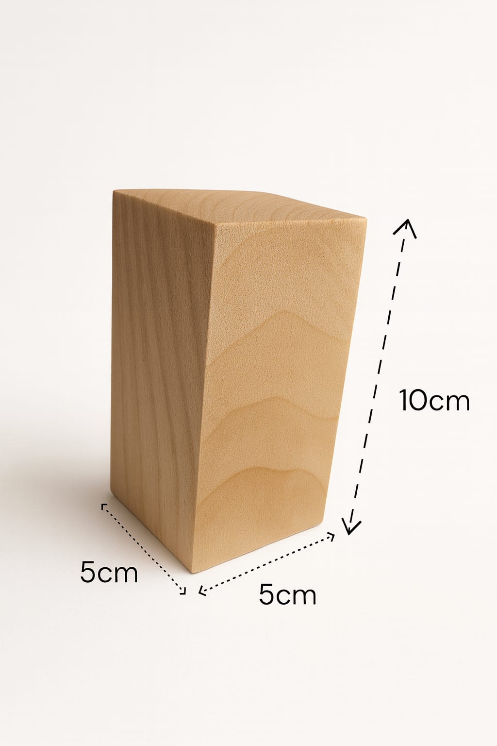 Woody.st 1 Adet Ihlamur Ahşap Blok 5x5x10 cm | El Oymacılığı, Hobi ve Ahşap Oyma Malzemesi